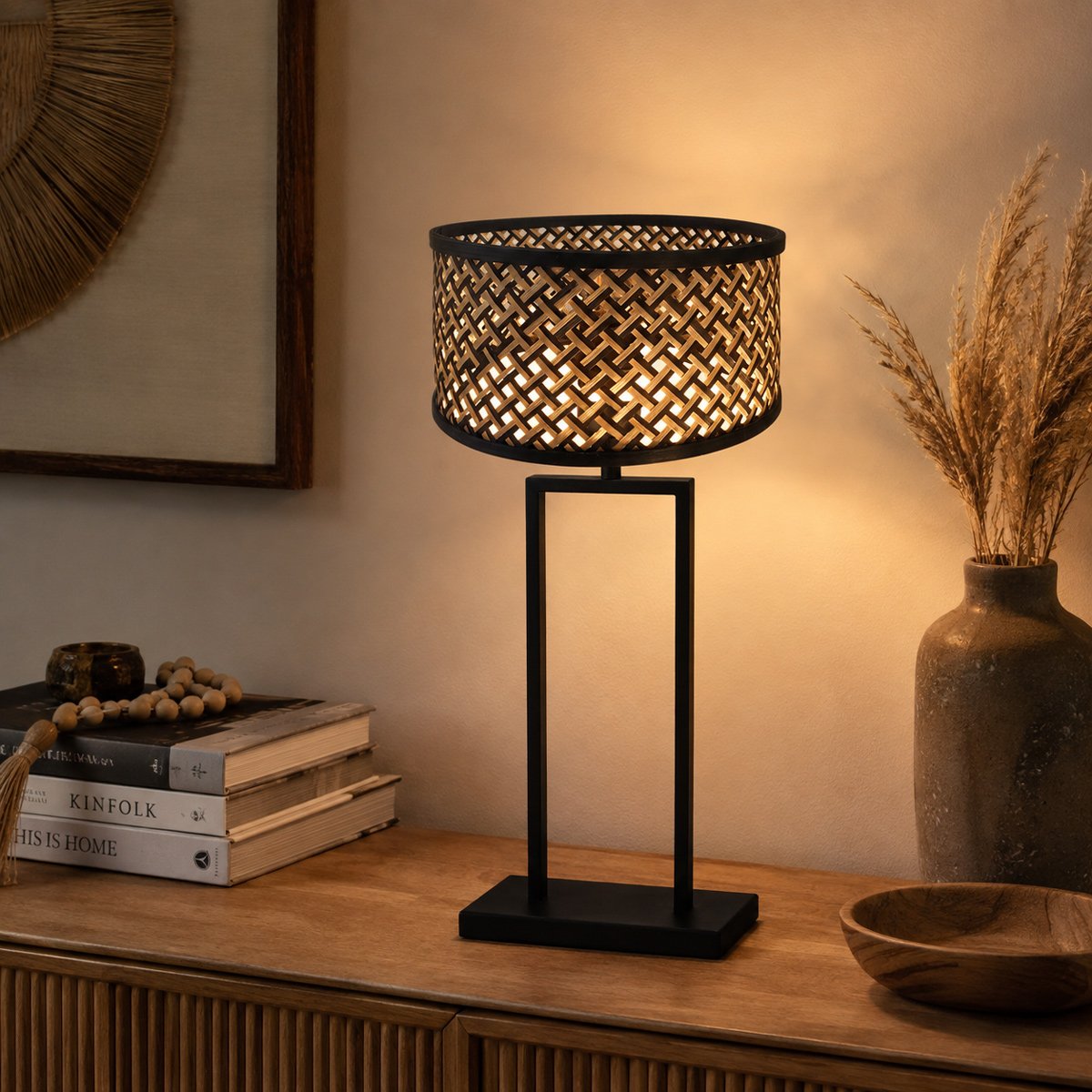 Lampe à poser Stang noir