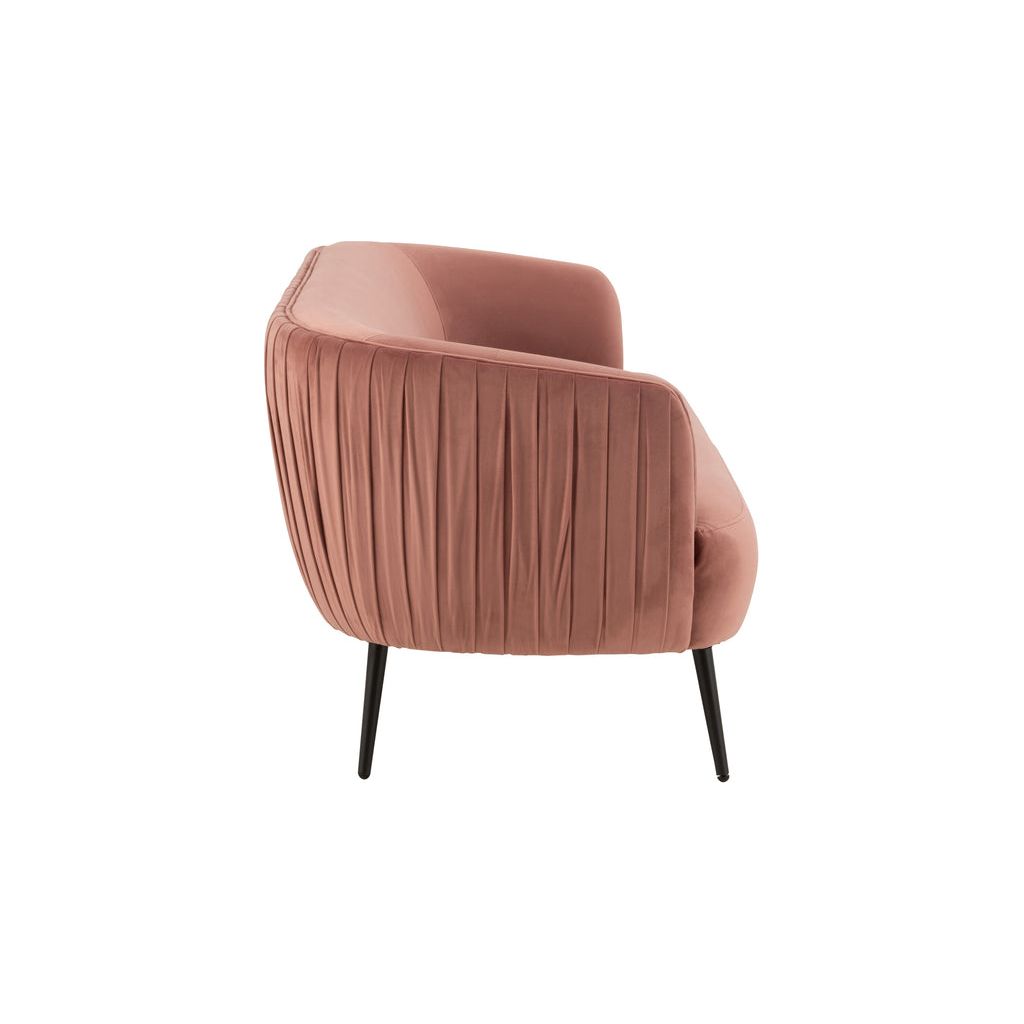 Canapé 3 Places Rose Terre Cuite | Lyla - Designix