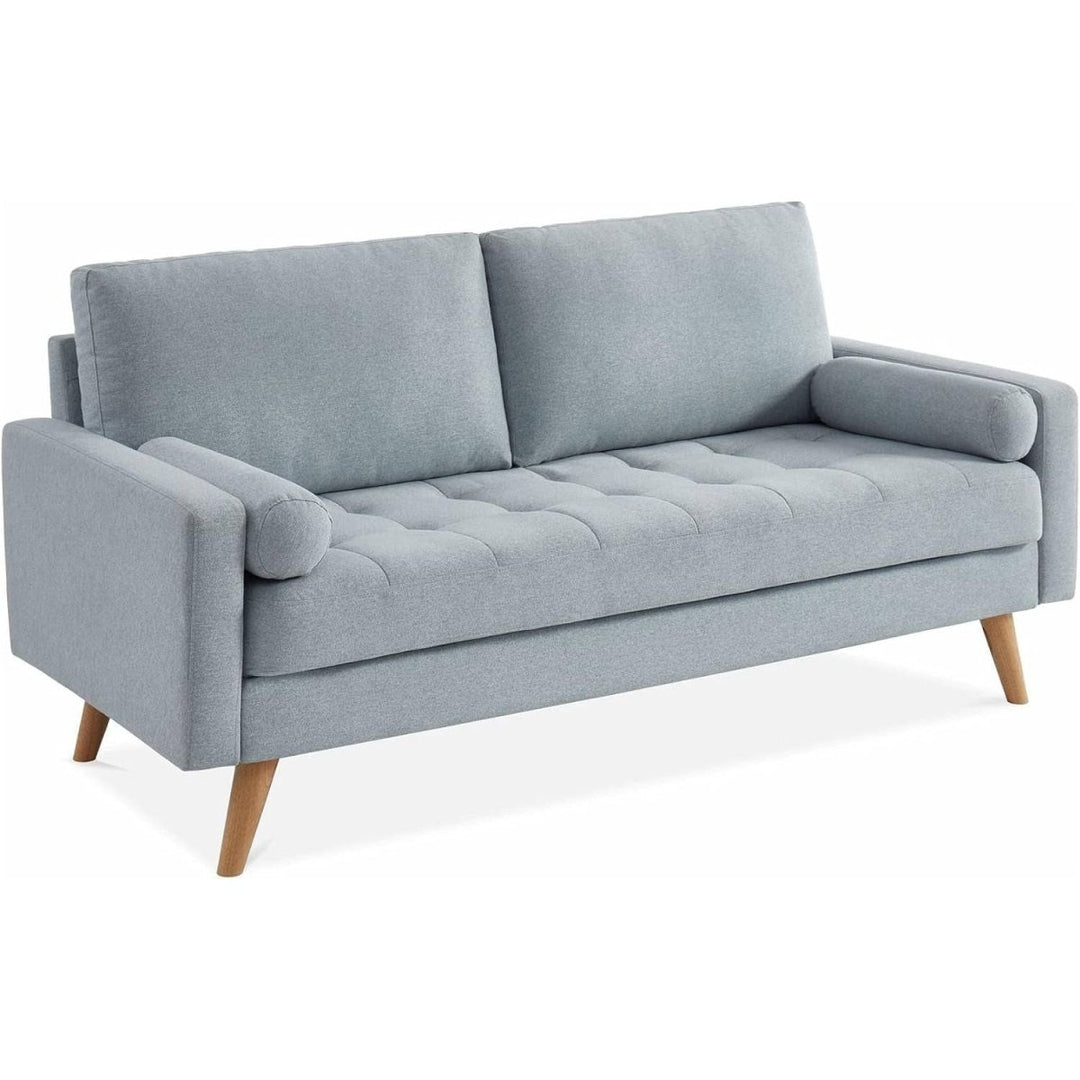 Canapé 3 places Scandinave gris | Confort Moderne - Designix Canapés Gris Clair
