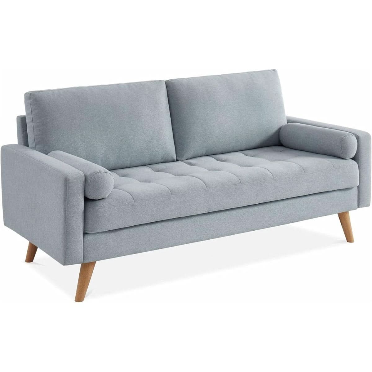 Canapé 3 places Scandinave gris | Confort Moderne - Designix Canapés Gris Clair