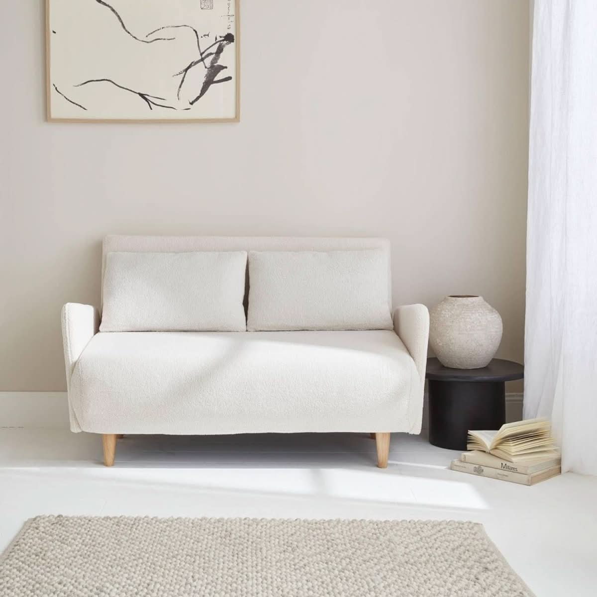 Canapé Convertible Bouclettes Inclinable | Flare - Designix Canapés