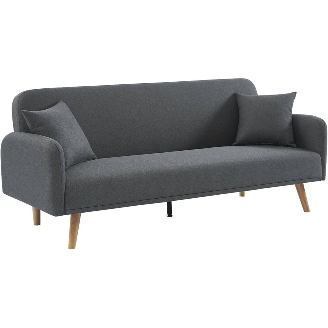 Canapé Convertible Tissu Gris | Fjord - Designix Canapés