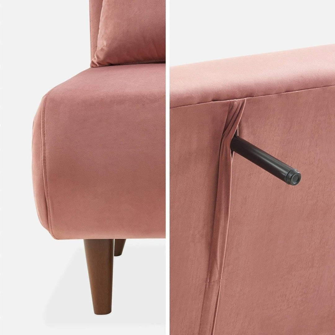 Canapé Convertible Vieux Rose | Tonic - Designix Canapés