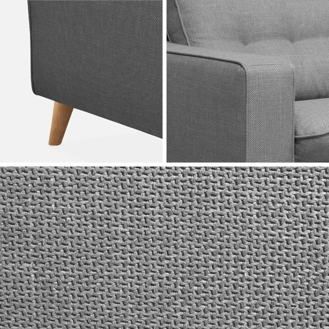 Canapé Lit Gris Clair France | Nomad - Designix Canapés