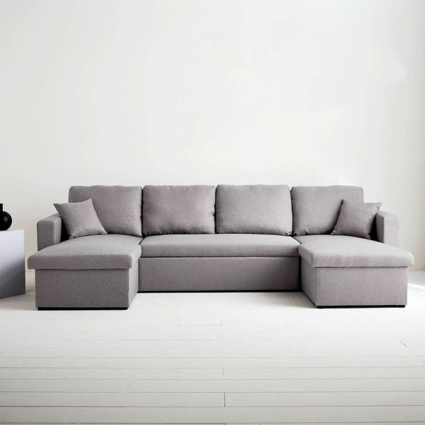 Canapé Panoramique Convertible Gris | Niche