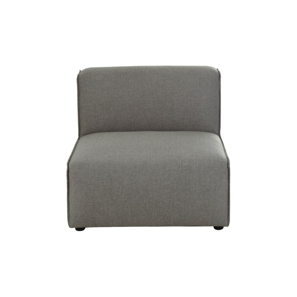 Canapé Textiles Bois Gris Foncé | Jily - Designix Canapés