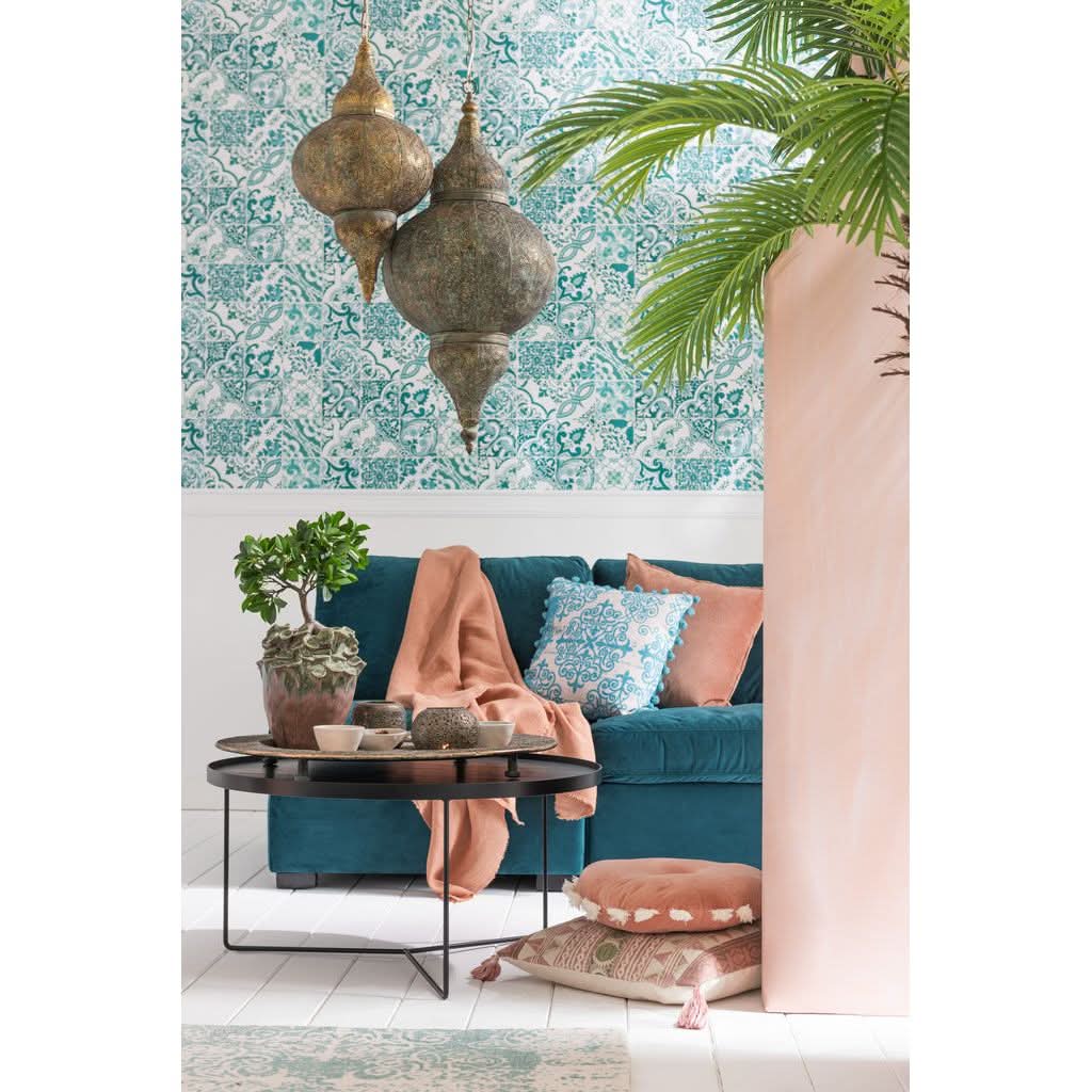 Canapé Velours Bleu | Aryn - Designix Canapés
