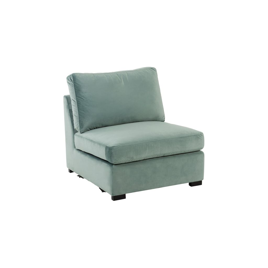 Canapé Velours Menthe Moderne | Tarn - Designix Canapés