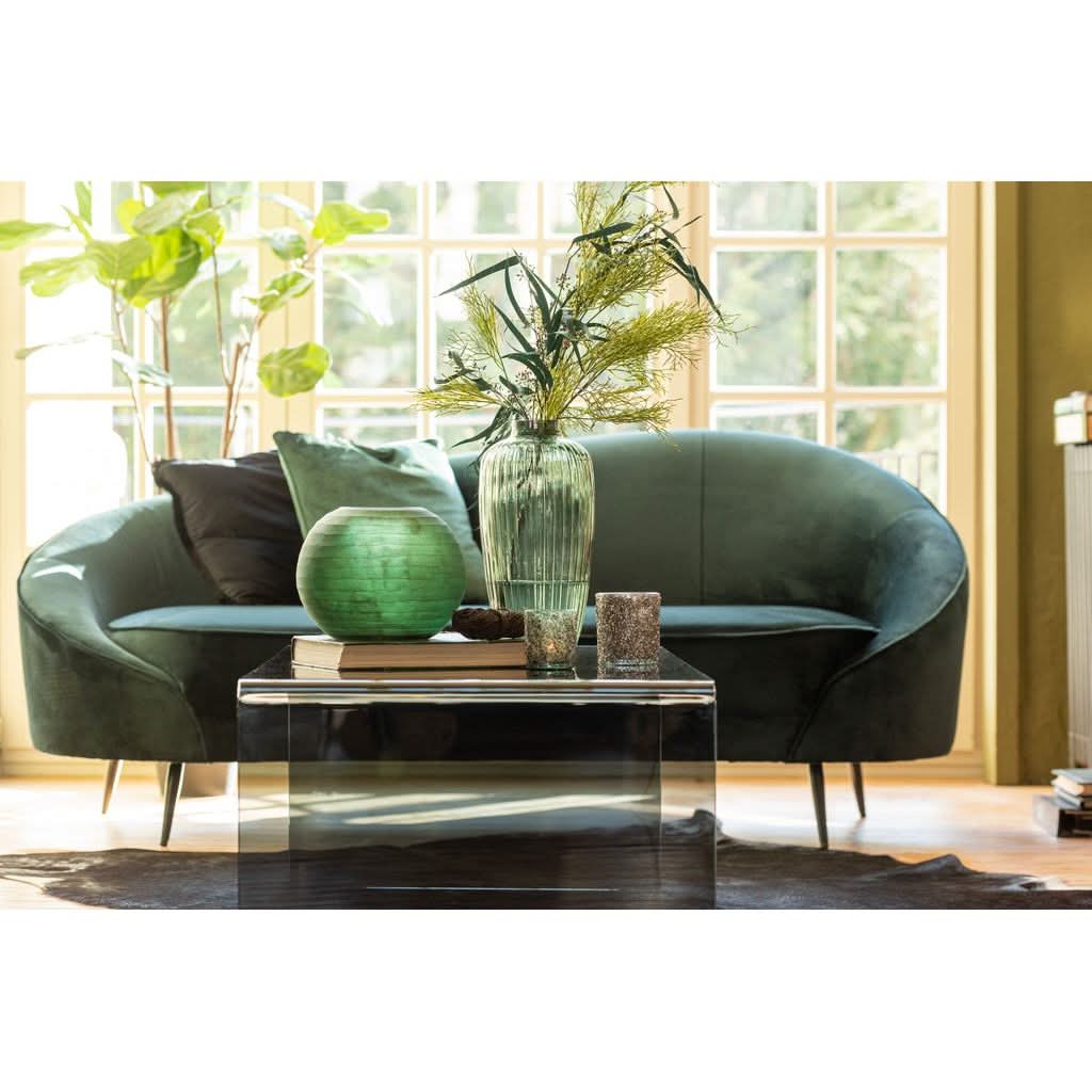 Canapé Vert Textile Métal | Byla - Designix Canapés