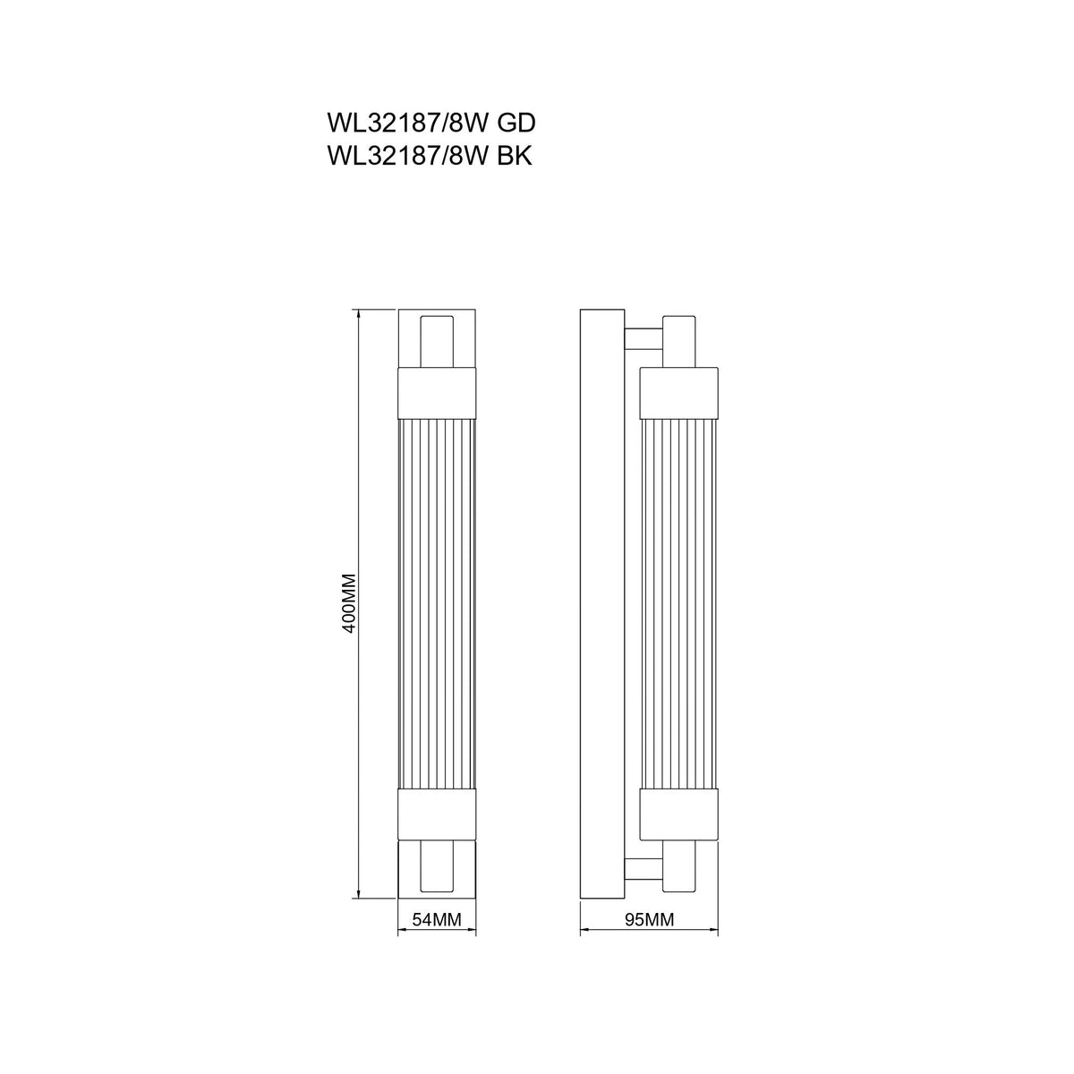 Luminaire extérieur | Kalia Noire