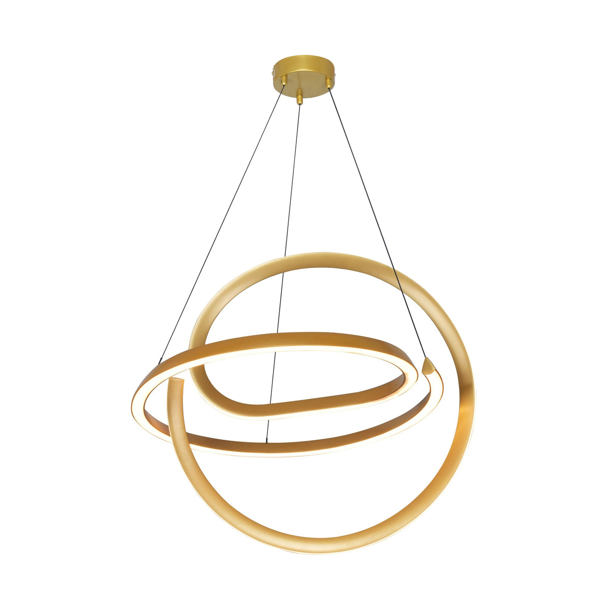 Suspension luminaire | Velenne Dorée