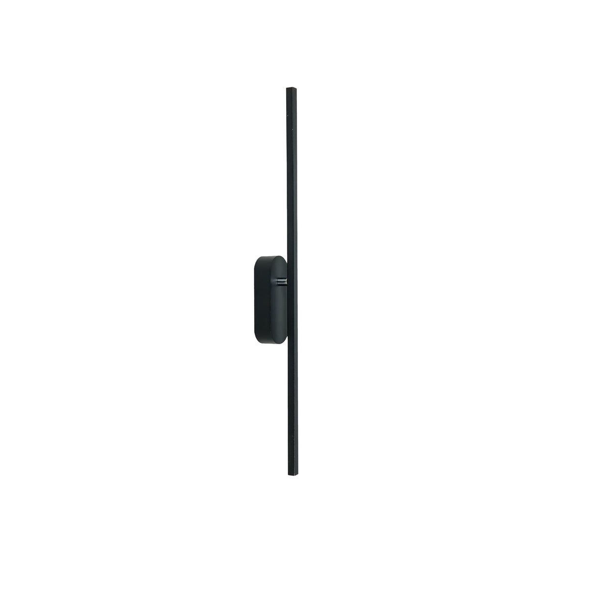Applique murale LED Bagette noire, L 60 cm