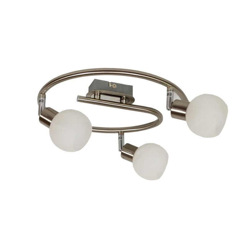 Luminaire plafonnier | Alabaster Nickel