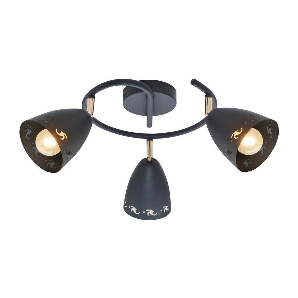 Luminaire plafonnier | Coty Noir