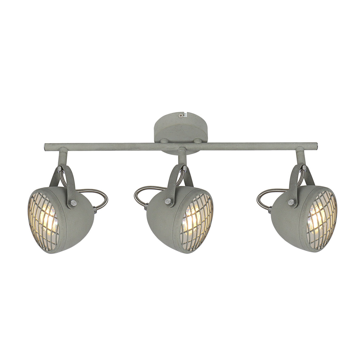 Plafonnier Pent 3 lumières gris
