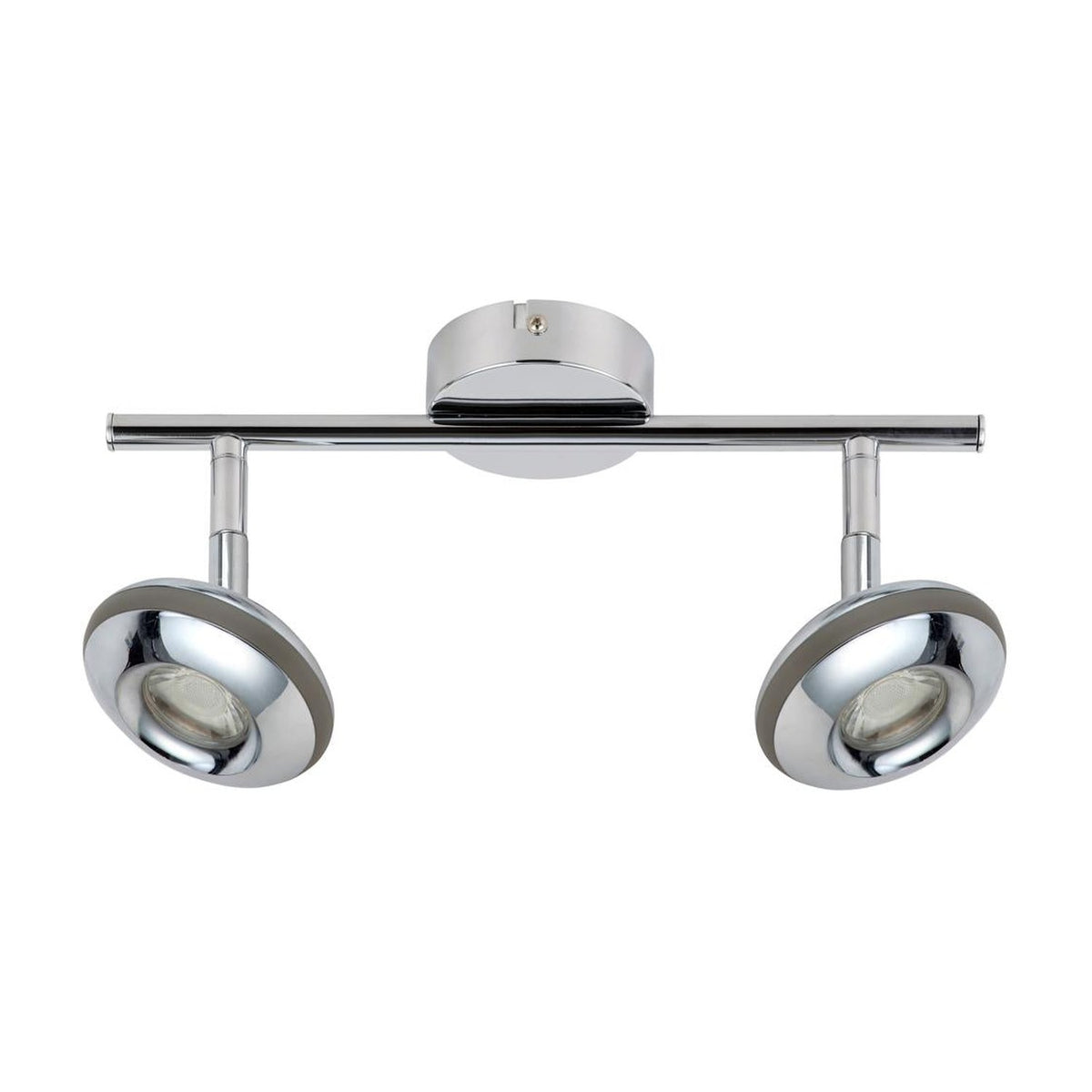 Plafonnier LED Skipper 2 lumières chromé