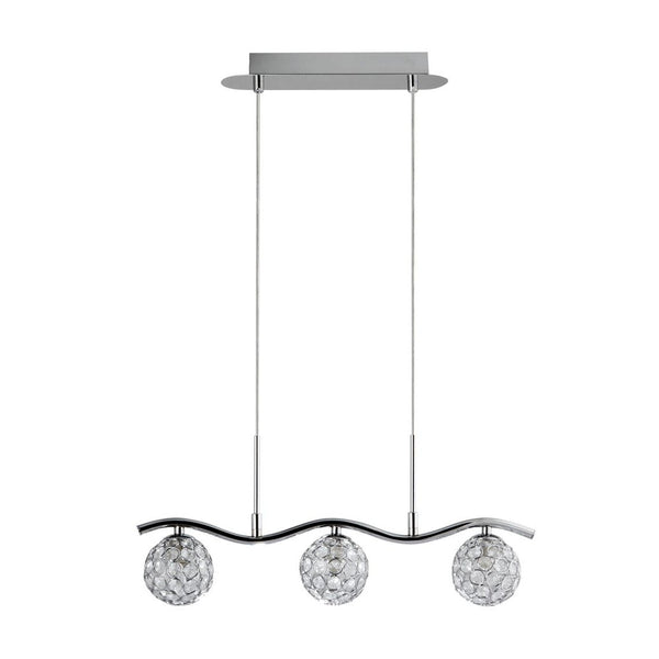Suspension luminaire | Starlet Chromée