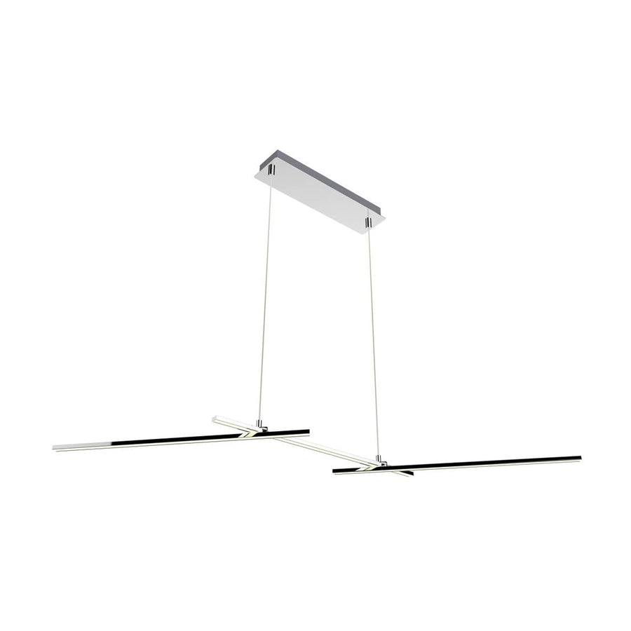 Suspension LED Thasos chromée