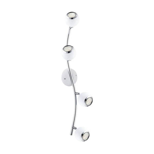 Plafonnier Bimeda blanc, L 64 cm