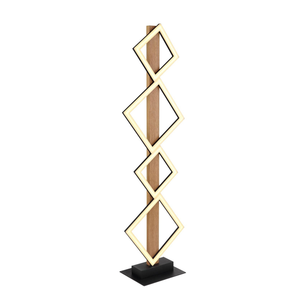 Lampadaire Dustin noir mat