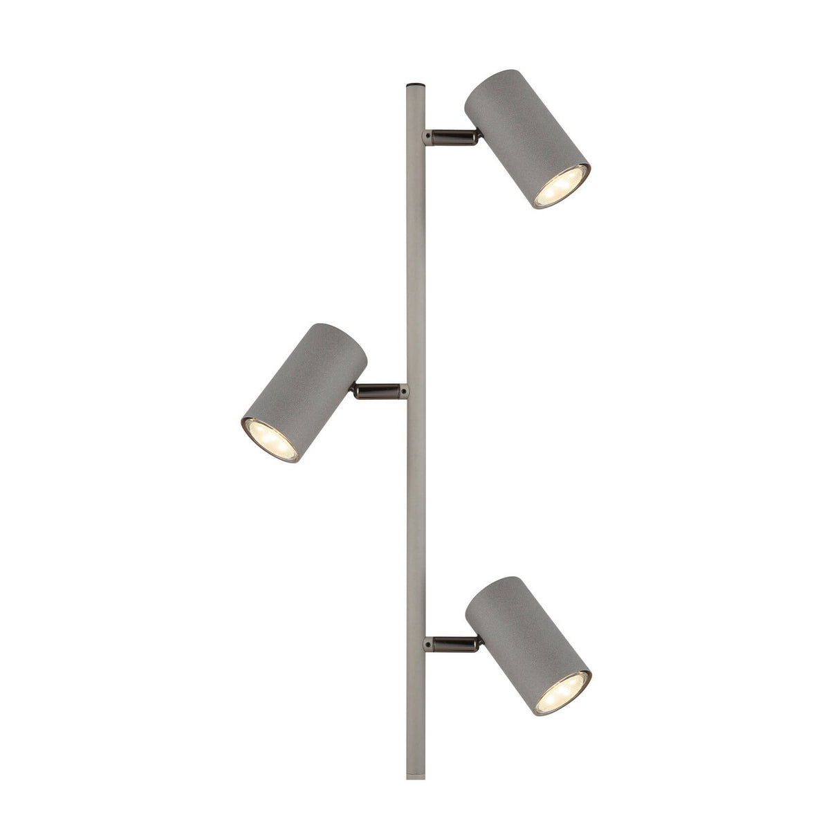 Lampadaire Robby noir et chromé