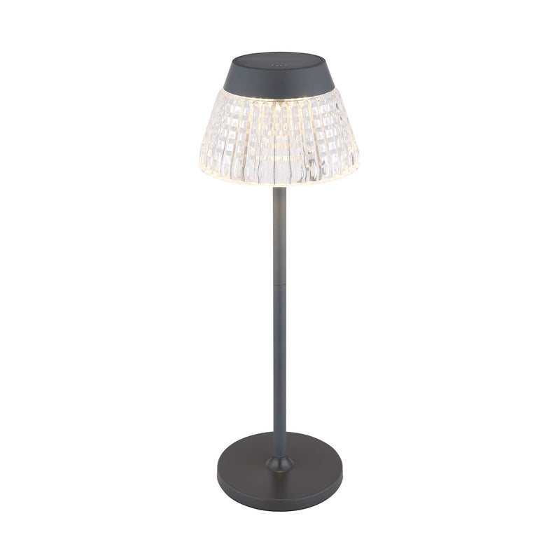 Lampe à poser Lora anthracite