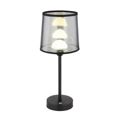 Lampe à poser Lunki noire mat, H 35 cm