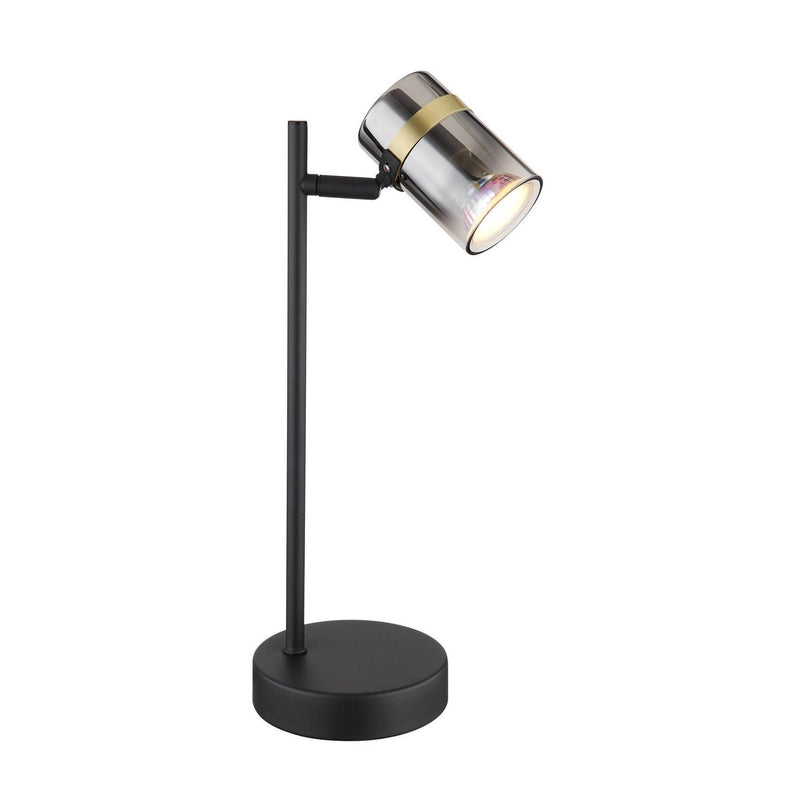 Lampe à poser Trabby noire mat
