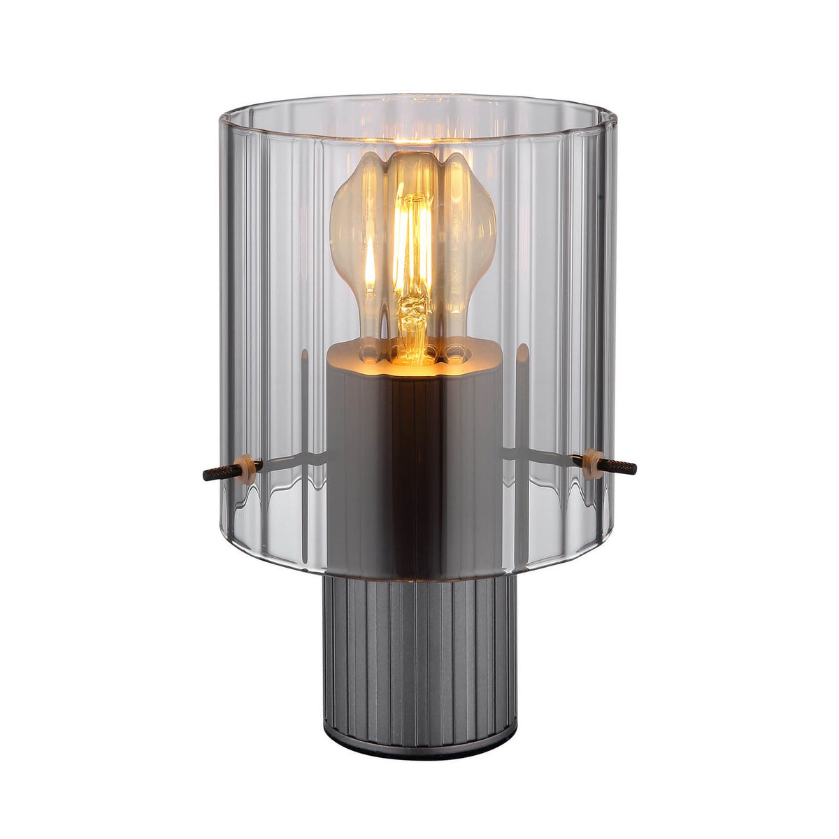 Lampe à poser Tulivar grise