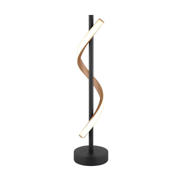 Lampe à poser Watkins noire mat