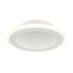 Plafonnier Lamela blanc mat, Ø 22,5 cm