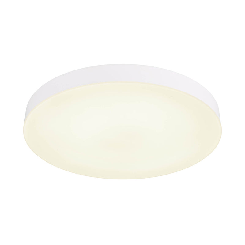 Plafonnier Matthew blanc mat, Ø 40 cm