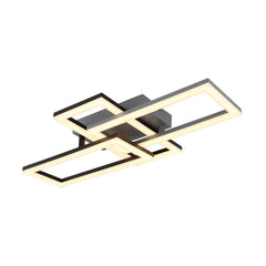 Plafonnier Sapena noir mat (67328-24O)