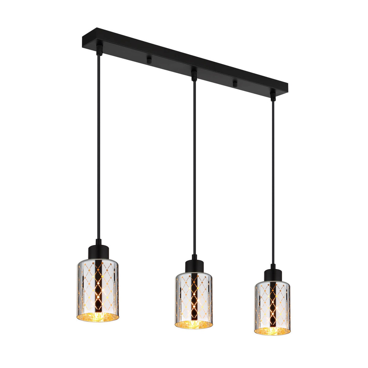 Suspension Alonso noire mat (54316-3H)