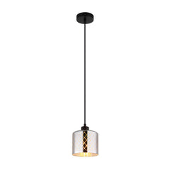 Suspension Alonso noire mat (54316H)