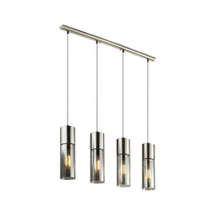 Suspension Annika nickel satiné