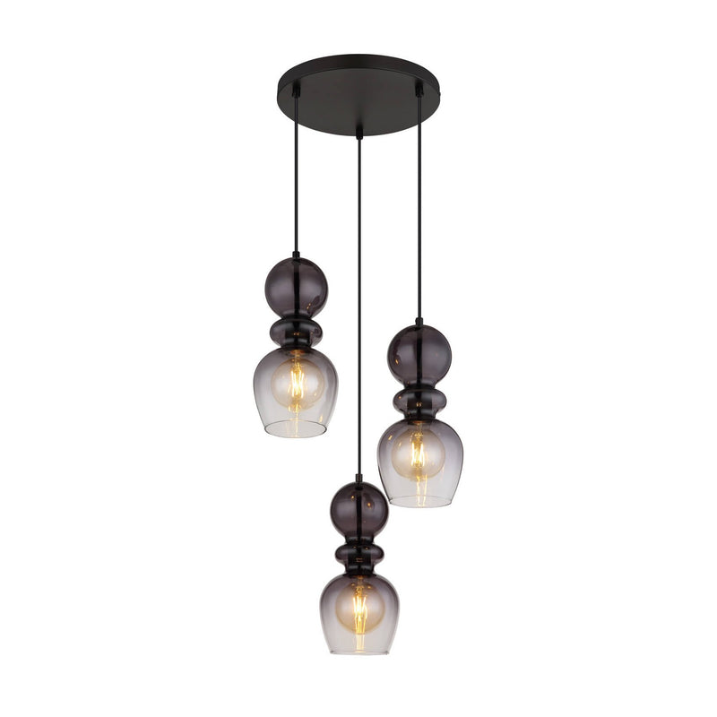 Suspension Clarity noire mat (15174-3H)