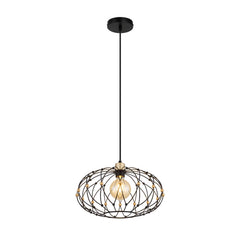 Suspension Greys noire mat (15966H)