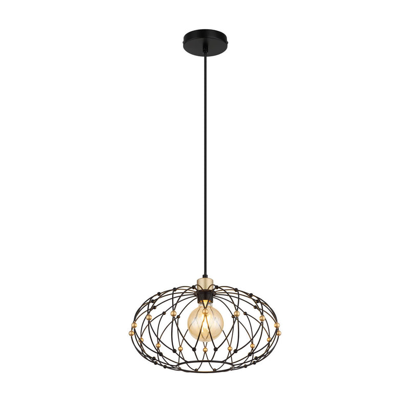 Suspension Greys noire mat (15966H)