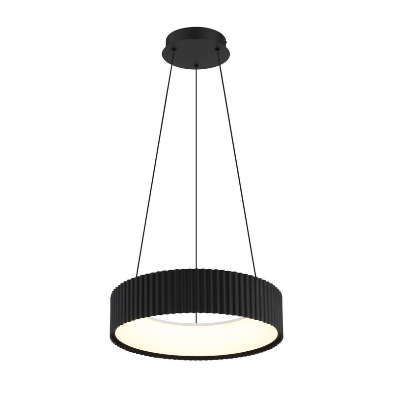 Suspension Kemp noire mat