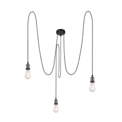 Suspension Oliver noire