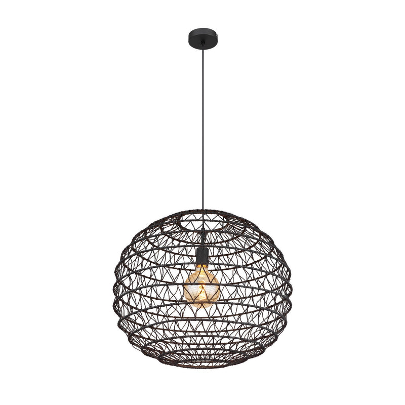 Suspension Senni noire mat (15689H2)