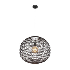Suspension Senni noire mat (15689H2)