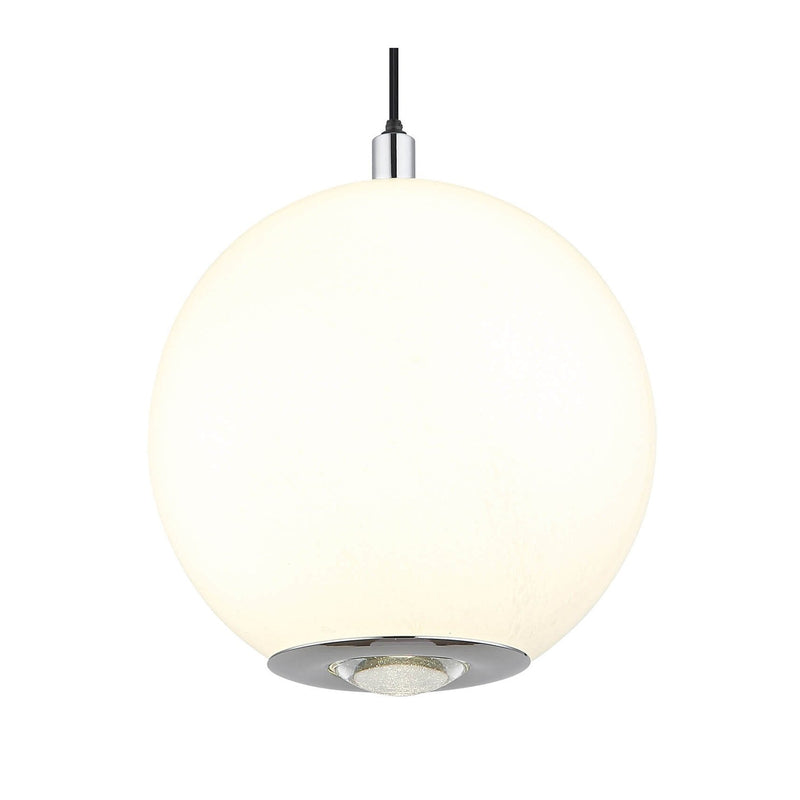 Suspension Simmons grise, H 180 cm