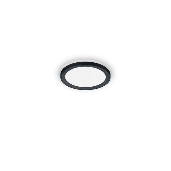 Plafonnier Dawa noir, Ø 33 cm