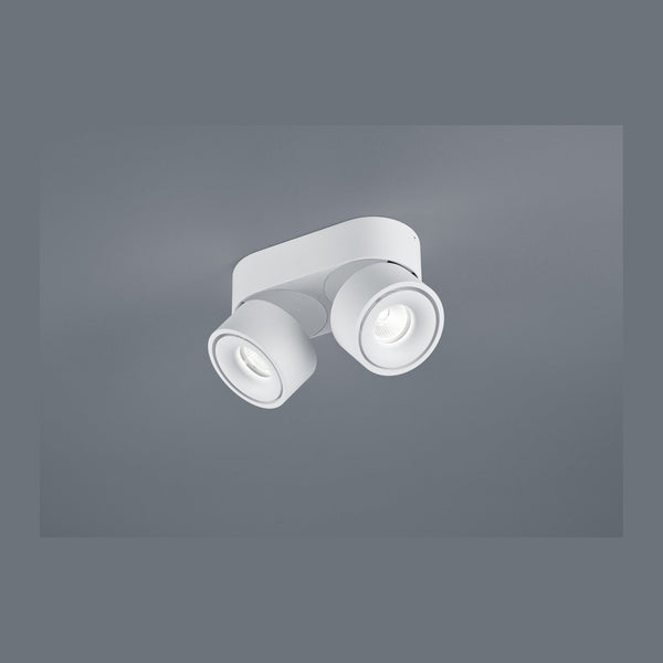 Plafonnier Naka blanc, L 20,5 cm