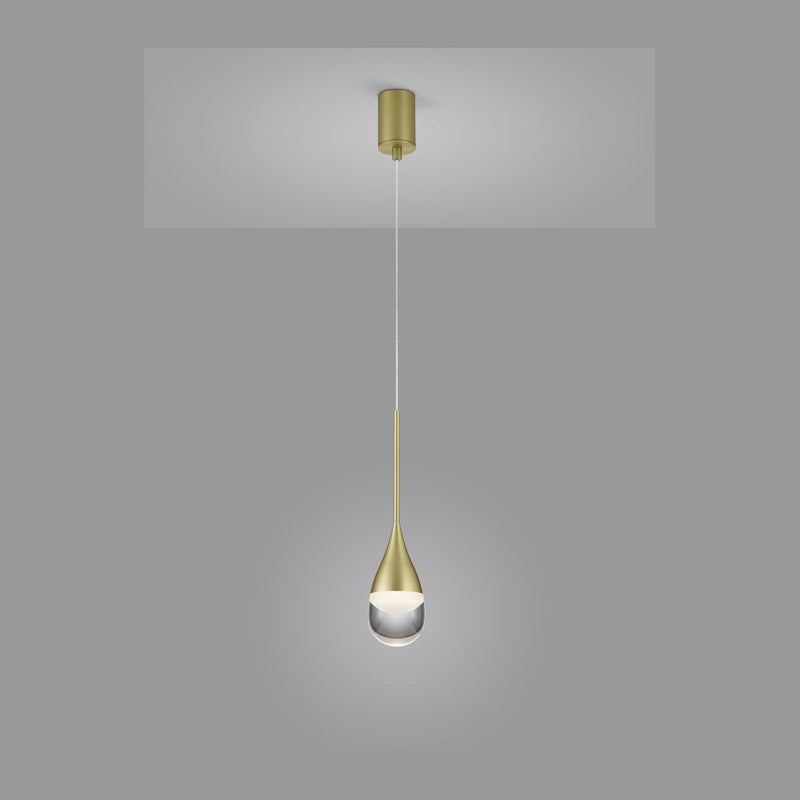 Suspension Deep dorée