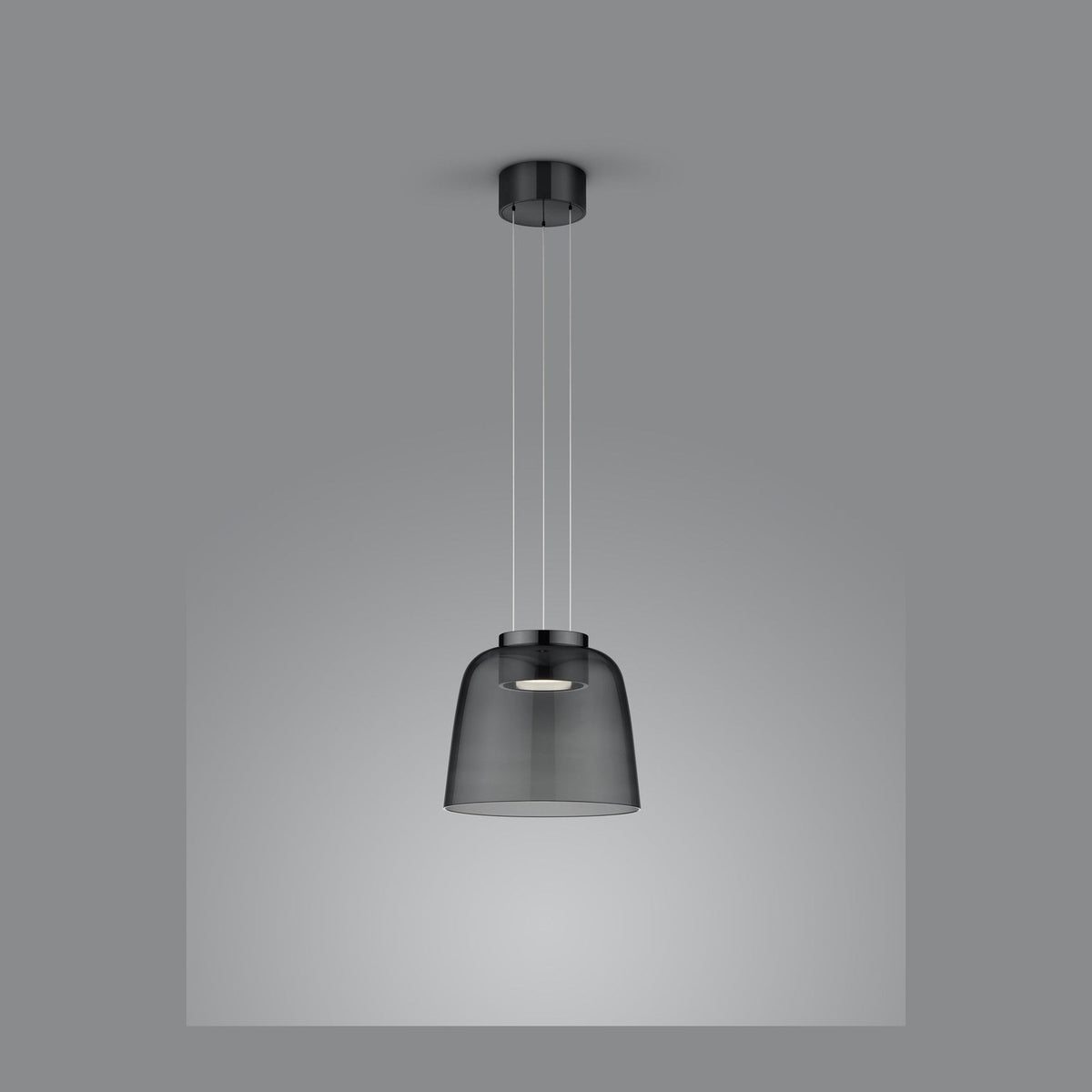 Suspension ODA noire et chromée (6-5079.64)