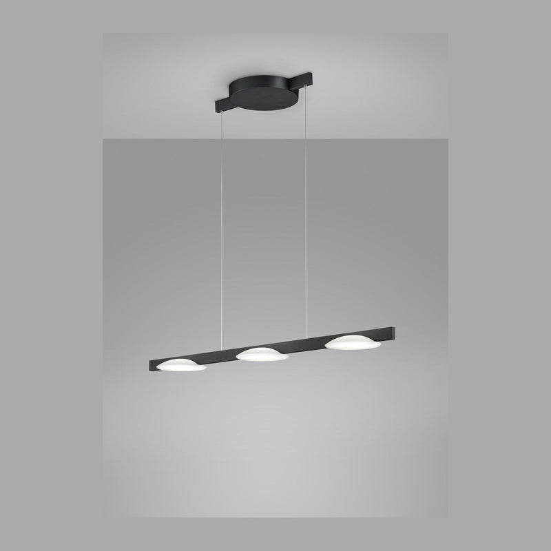 Suspension Pole noire, L 100,5 cm