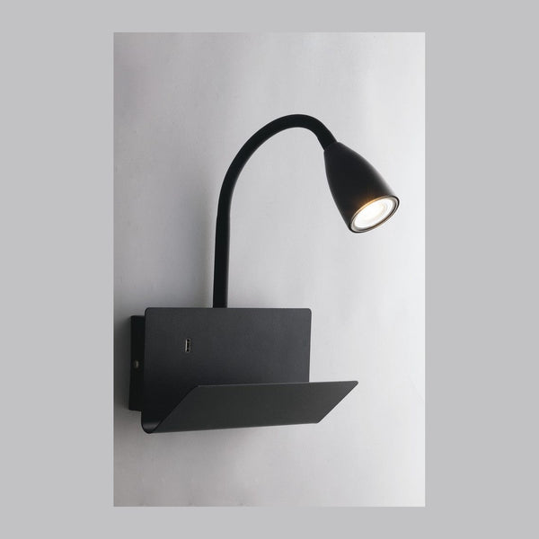 Applique murale Gulp noire